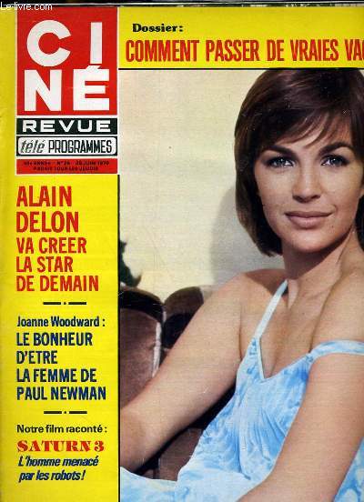 CINE REVUE - TELE-PROGRAMMES - 59E ANNEE - N 26 - SATURN 3: l'homme  la merci des robots