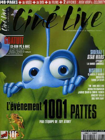 CINE LIVE - N 21 - L'EVENEMENT 1001 PATTES