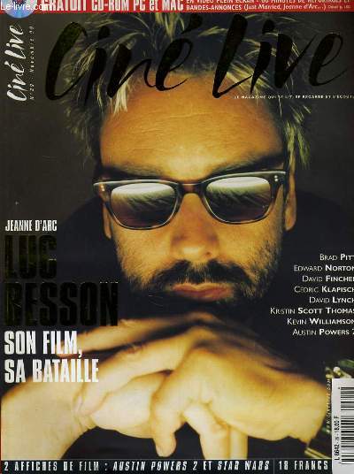 CINE LIVE - N 29 - JEANNE D'ARC, Luc BESSON: son film, sa bataille