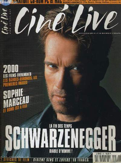 CINE LIVE - N 30 - LA FIN DES TEMPS, Schwarzenegger