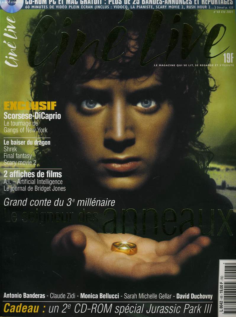 CINE LIVE - N 48 - GRAND CONTE DU 3e MILLENAIRE - LE SEIGNEUR DES ANNEAUX