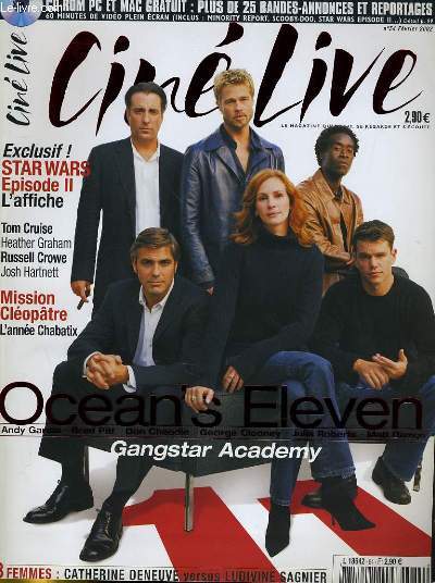 CINE LIVE - N 54 - OCEAN'S ELEVEN - Gangstar Academy