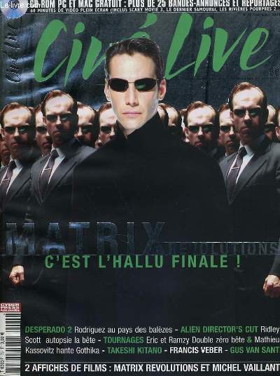 CINE LIVE - N 73 - MATRIX REVOLUTIONS