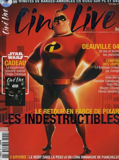 CINE LIVE - N 82 - Le retour en farce de Pixar, Les indestructibles