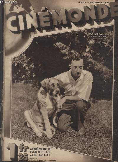 CINEMONDE - 1e ANNEE - N 46 - 5 septembre 1929. Un film allemand original : L'Autobus n2 - Le cinma gorgien - La femme divine Greta Garbo- etc.