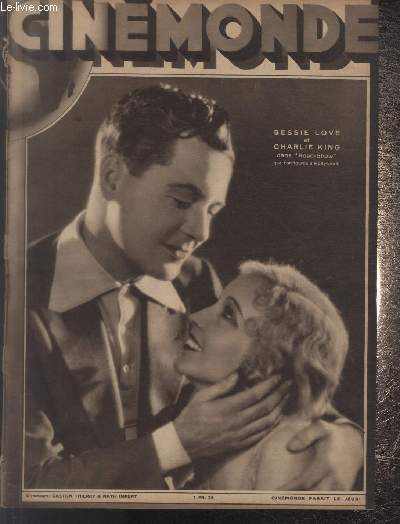 CINEMONDE - N 55 - novembre 1929. Les trois...masques - L'oeuvre de Lon Poirier - Le cinma en Allemagne - Le requin - etc.