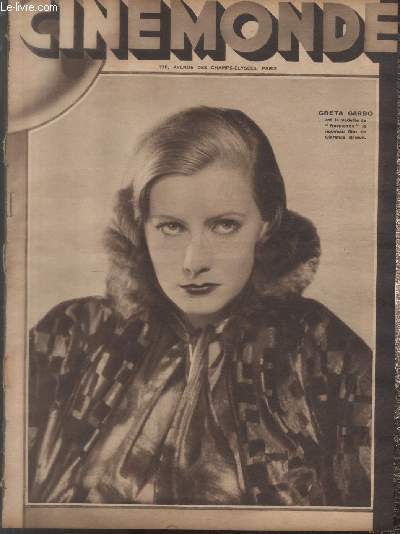 CINEMONDE - 2e ANNEE - N 73 - mars 1930. Frank Borzage - Les girls de Cinma font peau neuve - Une partie de pche avec Charlia - etc.