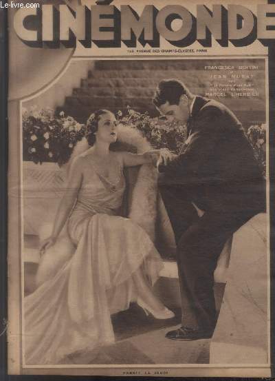 CINEMONDE - 2e ANNEE - N 98 - 4 septembre 1930. La grande piti des adaptations des fims parlants trangers - Lon Chaney - Costes et l'Atlantique - Vacances de vedettes - Le film sonore et le plein air etc.