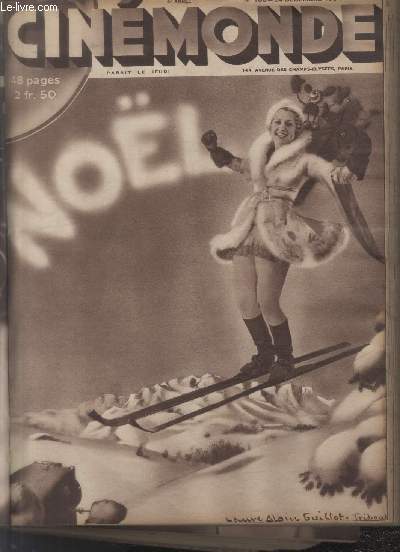 CINEMONDE - 4e ANNEE - N 166 - 24 dcembre 1931. A nous la libert - Pendant que Mary Glory tournait 