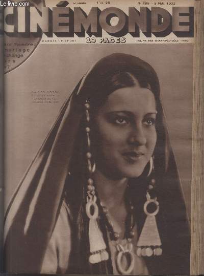 CINEMONDE - 5e ANNEE - N 185 - 5 mai 1932. Le peintre de 