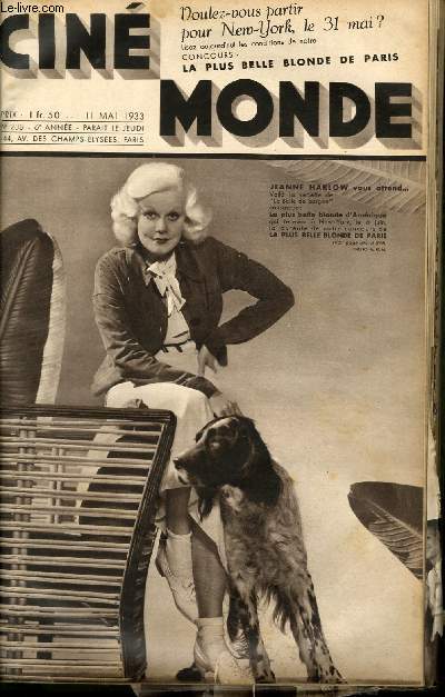 CINEMONDE - 6e ANNEE - N 238 - LA PHOTOGENIE AU SERVICE DE SATAN - 