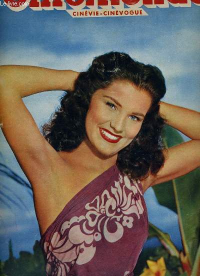 CINEMONDE - 19e ANNEE - N 866 - DEBRA PAGET vedette avec JAMES STEWART de 