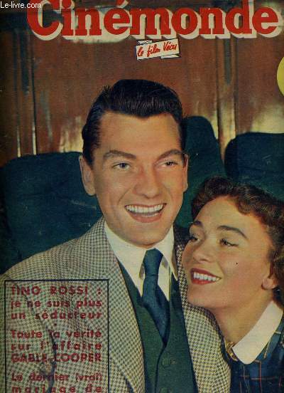 CINEMONDE - 19e ANNEE - N 902 - DANIELE DELORME sera peut-etre la partenaire de JEAN MARAIS au Franais