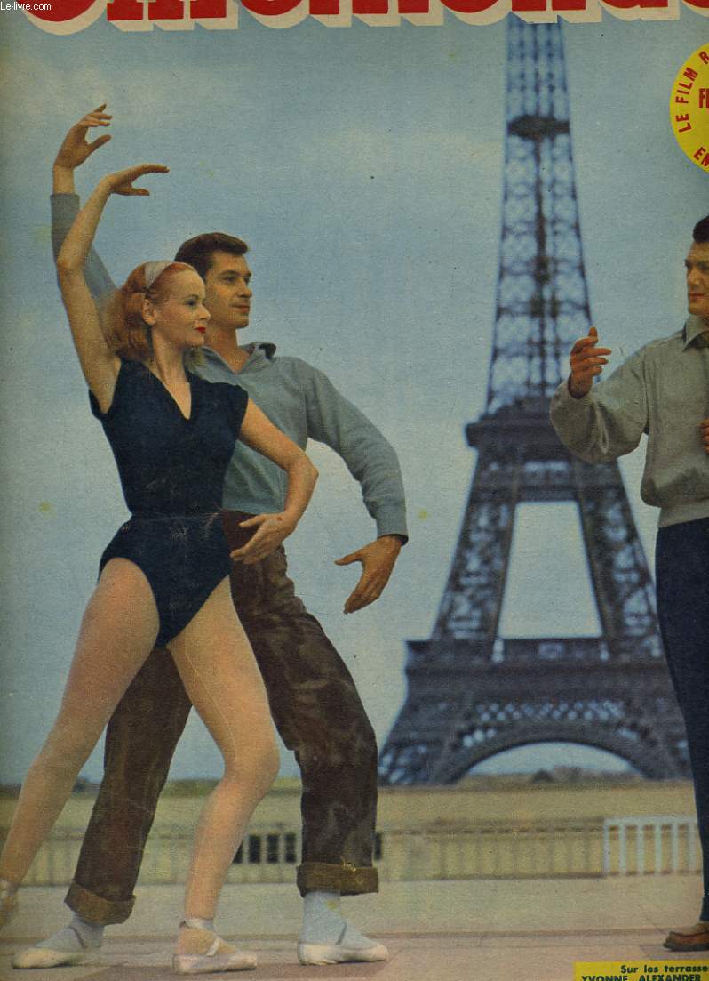 CINEMONDE - 20e ANNEE - N 935 - Sur les terrasse de Chaillot Yvonne Alexander et George reich dansent sous la direction de Jean Marais
