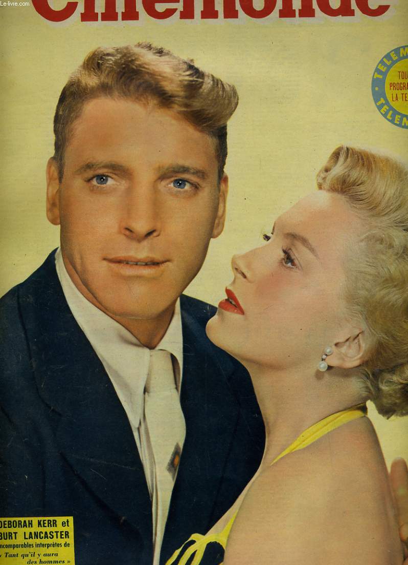 CINEMONDE - 22e ANNEE - N 1025 - DEBORAH KERR et BURT LANCASTER incomparables interprstes de 