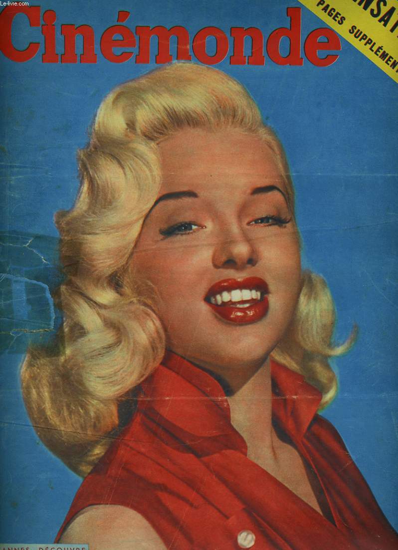 CINEMONDE - 23e ANNEE - N 1082 - CANNES DECOUVRE DIANA DORS dans 