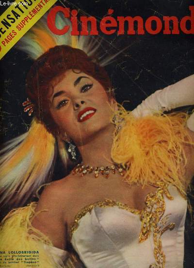CINEMONDE - 23e ANNEE - N 1111 - GINA LOLLOBRIGIDA qu'on verra prochainement dans 