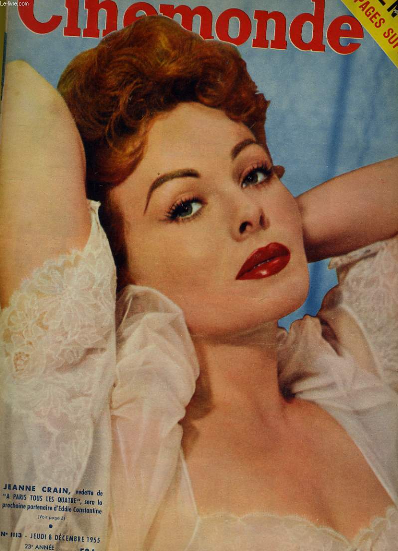 CINEMONDE - 23e ANNEE - N 1113 - JEANNE CRAIN, vedette de 