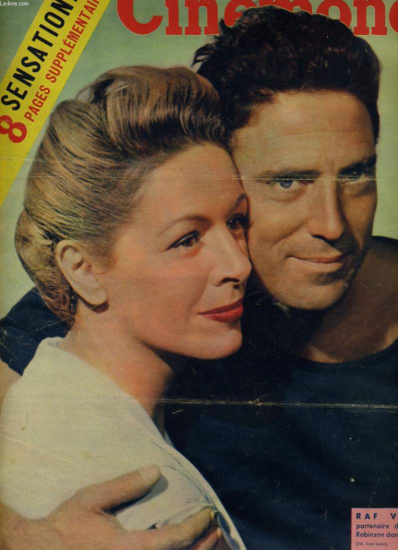 CINEMONDE - 23e ANNEE - N 1114 - RAF VALLONE partenaire de Madeleine ROBINSON dans 