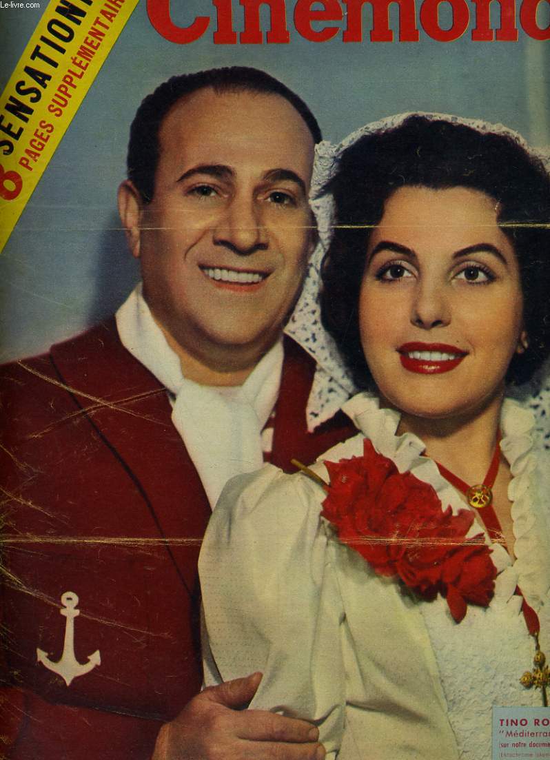 CINEMONDE - 24e ANNEE - N 1129 - TINO ROSSI, vedette de 