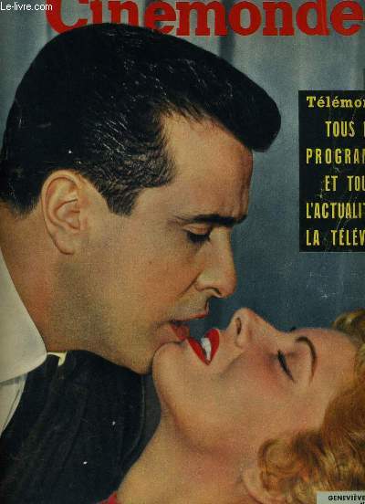 CINEMONDE - 25e ANNEE - N 1177 - GENEVIEVE KERVINE et JEAN BRETONNIERE s'aiment en Franscope et en musiquedans 
