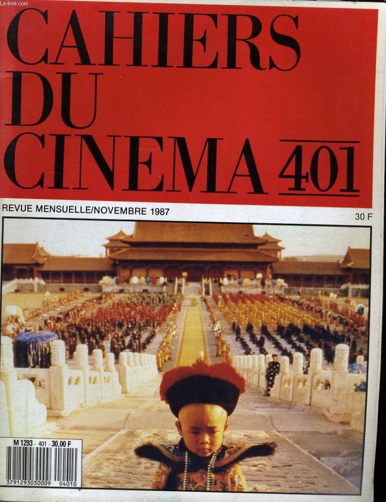 CAHIERS DU CINEMA N 401 - 