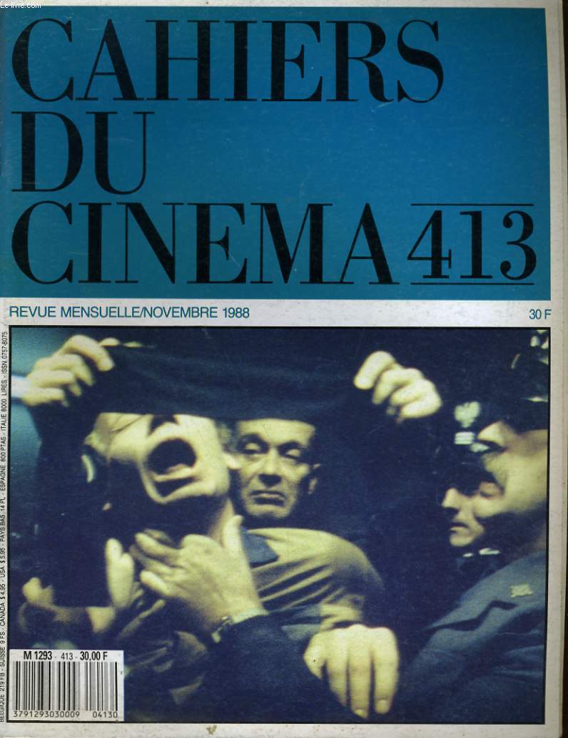 CAHIERS DU CINEMA N 413 - 