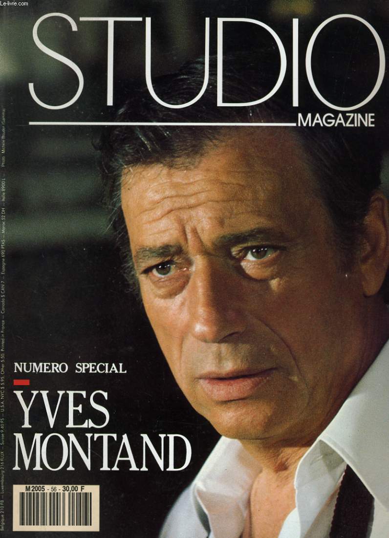 STUDIO MAGAZINE N 56 - YVES MONTAND - NUMERO SPECIAL