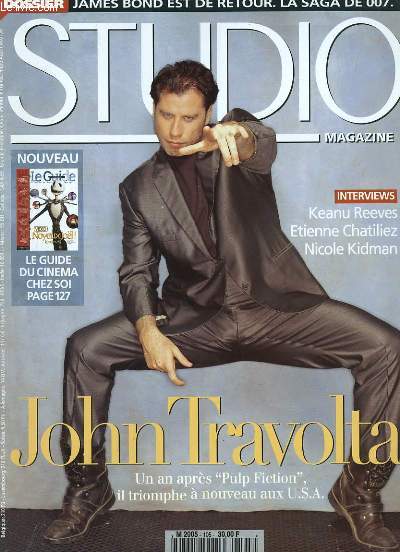 STUDIO MAGAZINE N 105 - JOH TRAVOLTA,un an aprs 