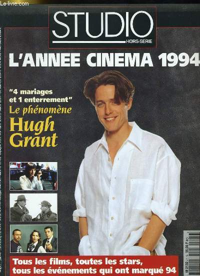 STUDIO HORS-SERIE N 4 - L'ANNEE DU CINEMA 1994, tous les films, toutes les stars, tous les vnements qui ont marqu 94.