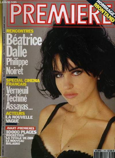 PREMIERE N 177 - RENCONTRE: BEATRICE DALLE - PHILIPPE NOIRET