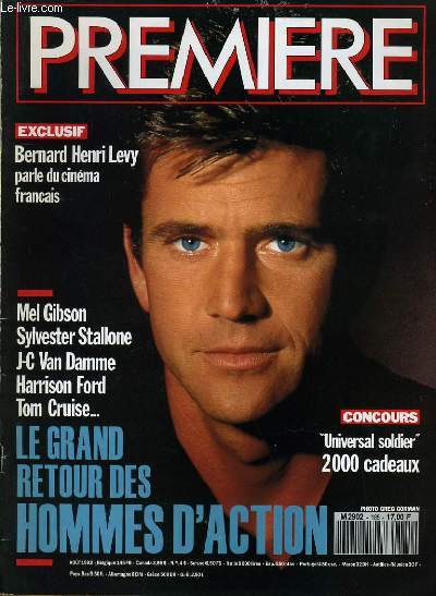 PREMIERE N 185 - EXCLUSIF: BERNARD HENRI LEVY, parle du cinema franais