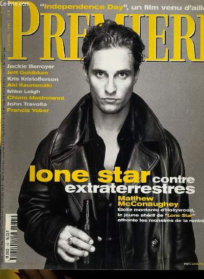 PREMIERE N 235 - LONE STAR CONTRE EXTRATERRESTRE, Matthew McConaughey, toile montante d'Hollywood...