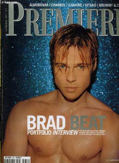 PREMIERE N 248 - BRAD PITT, PORTFOLIO, INTERVIEW. PITT au pic. Boys band pour 