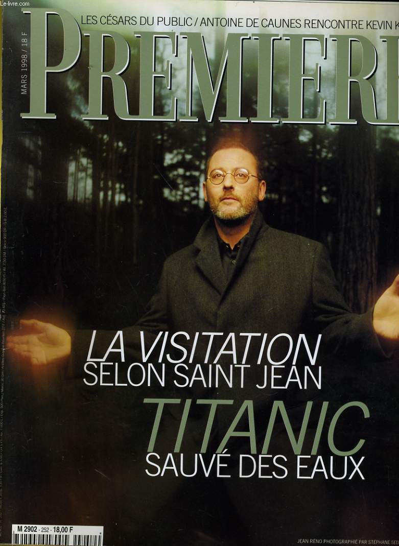 PREMIERE N 252 - LA VISITATION SALON SAINT JEAN - TITANIC SAUVE DES EAUX