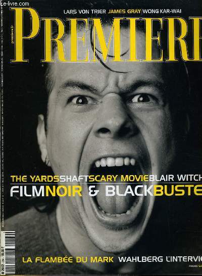 PREMIERE N 284 - THE YARDS / SHAFT / SCRY MOVIE / BLAIR WITCH 2: FILM NOIR et BLANCK BUSTER