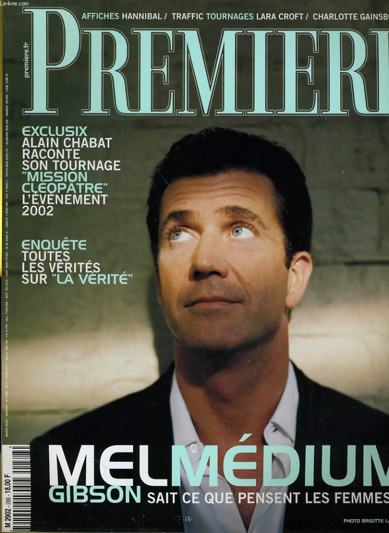 PREMIERE N 288 - MEL GIBSON, SAIT CE QUE PENSENT LES FEMMES