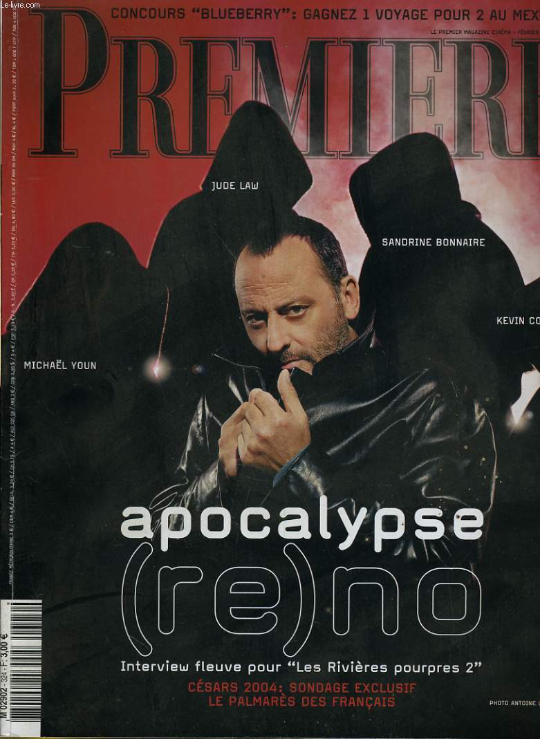 PREMIERE N 324 - APOCALYSE (RE) NO, INTERVIEW FLEUVE POUR 