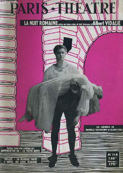 PARIS THEATRE N 118: La nuit romaine par Albert Vidalie