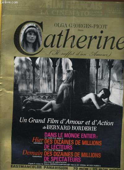 LE FILM FRANCAIS - 25e ANNEE - N 1257 - CONVENTION PUBLICITAIRE EUROPEENNE COLUMBIA A PARIS...