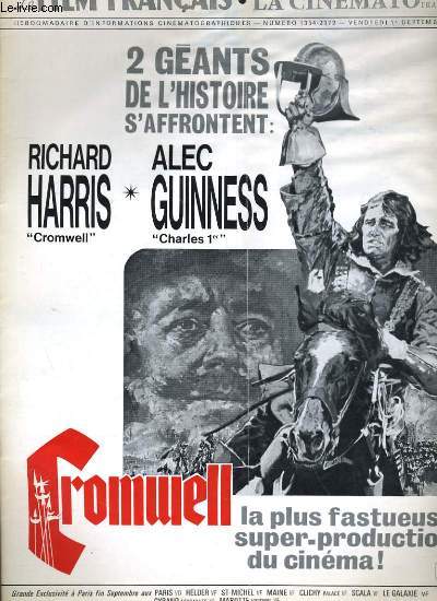 LE FILM FRANCAIS - N 1354-2372 - 2 GEANTS DE L'HISTOIRE S'AFFRONTENT: RICHARDS HARRIS 