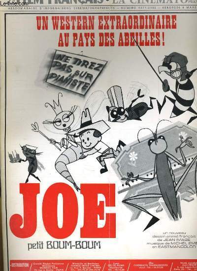 LE FILM FRANCAIS - N 1477-2495 - UN WESTERN EXTRAORDINAIRE AU PAYS DES ABEILLES !, JOE PETIT BOUM-BOUM