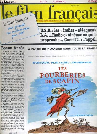 LE FILM FRANCAIS - N 1839 - U.S.A.: LES 