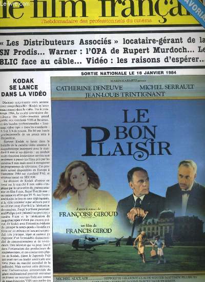 LE NOUVEAU FILM FRANCAIS - N 1975 - 