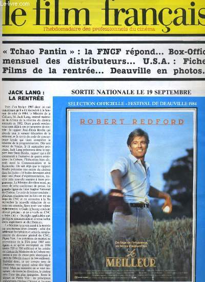 LE NOUVEAU FILM FRANCAIS - N 2001 - 