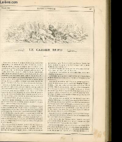 LA VIE PARISIENNE 3e anne - N 30 - LE CAHIER BLEU, GUSTAVE Z. - LA DIANE, a Madame A. C., par G. - SOUVENIR DE GARNISON, PASSE-TEMPS EQUESTRES - LE LUXE D'APRES L'EVANGILE SELON SAINT DUP... - FAUSSES AMOURS, EMILE L. - ETUDES DE VOITURES, 4e SERIE.