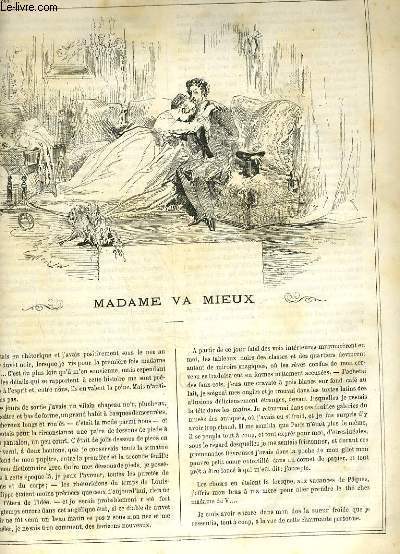 LA VIE PARISIENNE 4e anne - N 1 - MADAME VA MIEUX, GUSTAVE Z. - NOTES DE CHASSE, HIX - LA COMEDIE HUMAINE, LES LIVRES D'ETRENNES D'AUTREFOIS, MARCELIN...