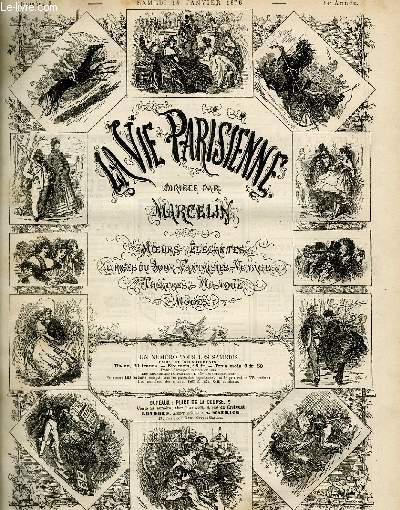LA VIE PARISIENNE 14e anne - N 3 - CETTE BONNE COUSINE ! (scne mondaine), V. - CHAQUE AGE A SES PLAISIRS: 2e SERIE, APRES VINGT-CINQ ANS - LA NUIT DE NOCE DE M. ET Mme DANICHEFF, ABR.