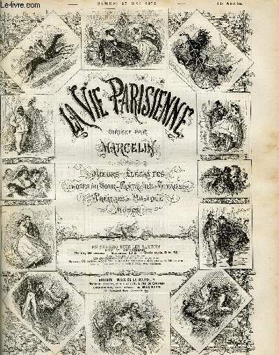 LA VIE PARISIENNE 14e anne - N 22 - ENGLISH IMPROVEMENT, de WILLY - ARIANE, de L. S.-F. - LE SPORT DANS TOUS LES TEMPS ET DANS TOUS LE PAYS, IXme srie: l'escrime - TEL MAIRE, TEL CHEVAL, TEL DOMESTIQUES II, de O.