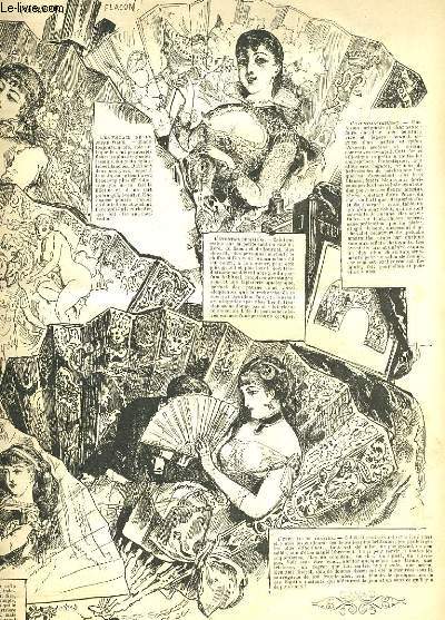 LA VIE PARISIENNE 18e anne - N 25 - PROCES GAGNE de SOUTACHE - LES EVANTAILS de YVES & BARRET - LEURS CAPIRCES, 3e SERIE: LES VOITURES